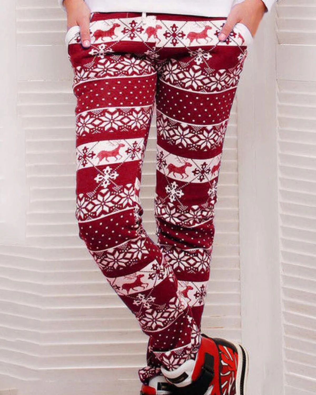 SALEZONE Mens Premium Pajama Pants Christmas Knit Fleece Lounge PJ Bottomwith Pockets - Walmart.c... | Walmart (US)