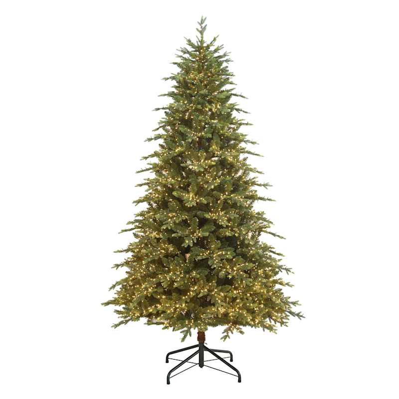 (C10) Pre-Lit LED Bradley Spruce Christmas Tree, 9' | At Home