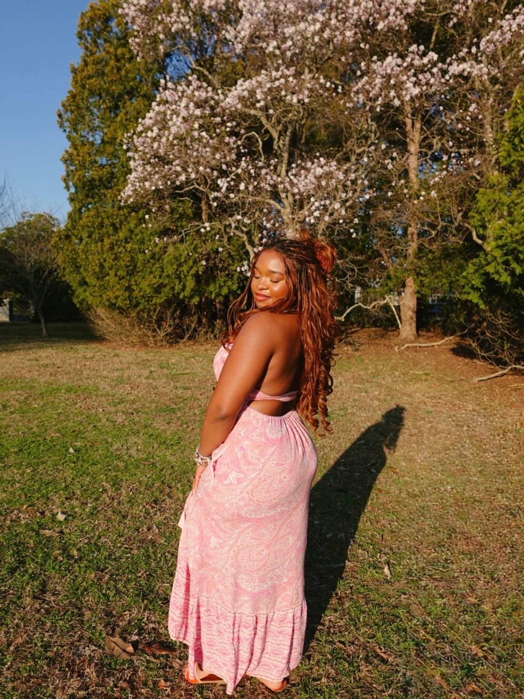 Suns out buns out or whatever they say 🍑💕 

Dress @hollister 
Shoes @lulus 
 
Spring outfit inspo, sundresses, pink maxi dress, outfits for spring

#LTKSpringSale #LTKSeasonal #LTKootd