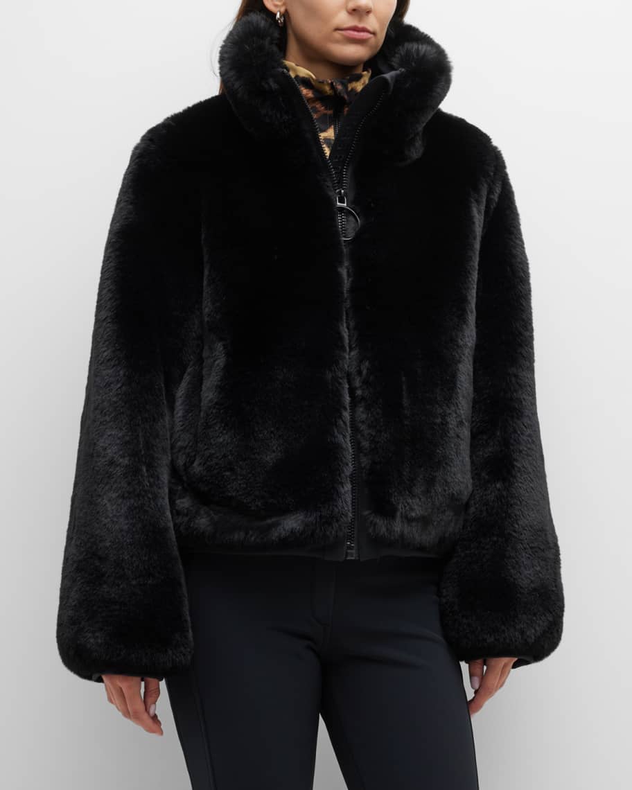 Goldbergh Victoria Faux Fur Chubby Coat | Neiman Marcus