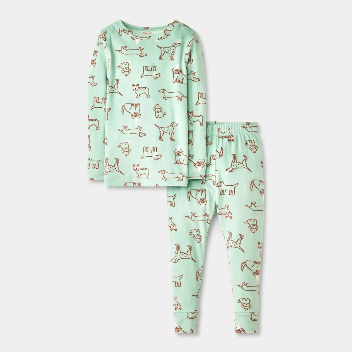 Toddler Girls' 2pc Snuggly Soft Snug Fit Pajama Set - Cat & Jack™ | Target