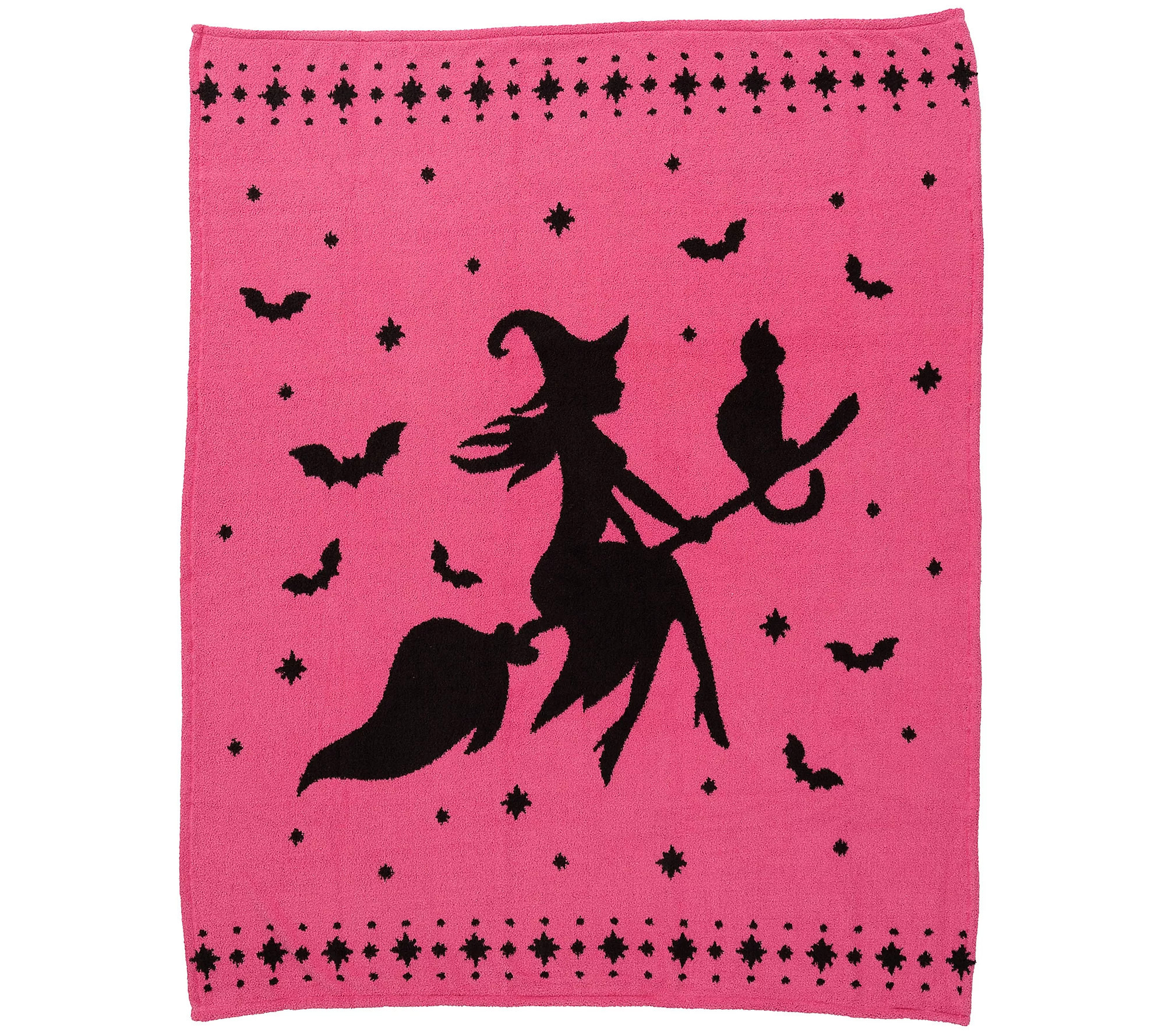 Berkshire Halloween Icon Jacquard Plush Throw | QVC