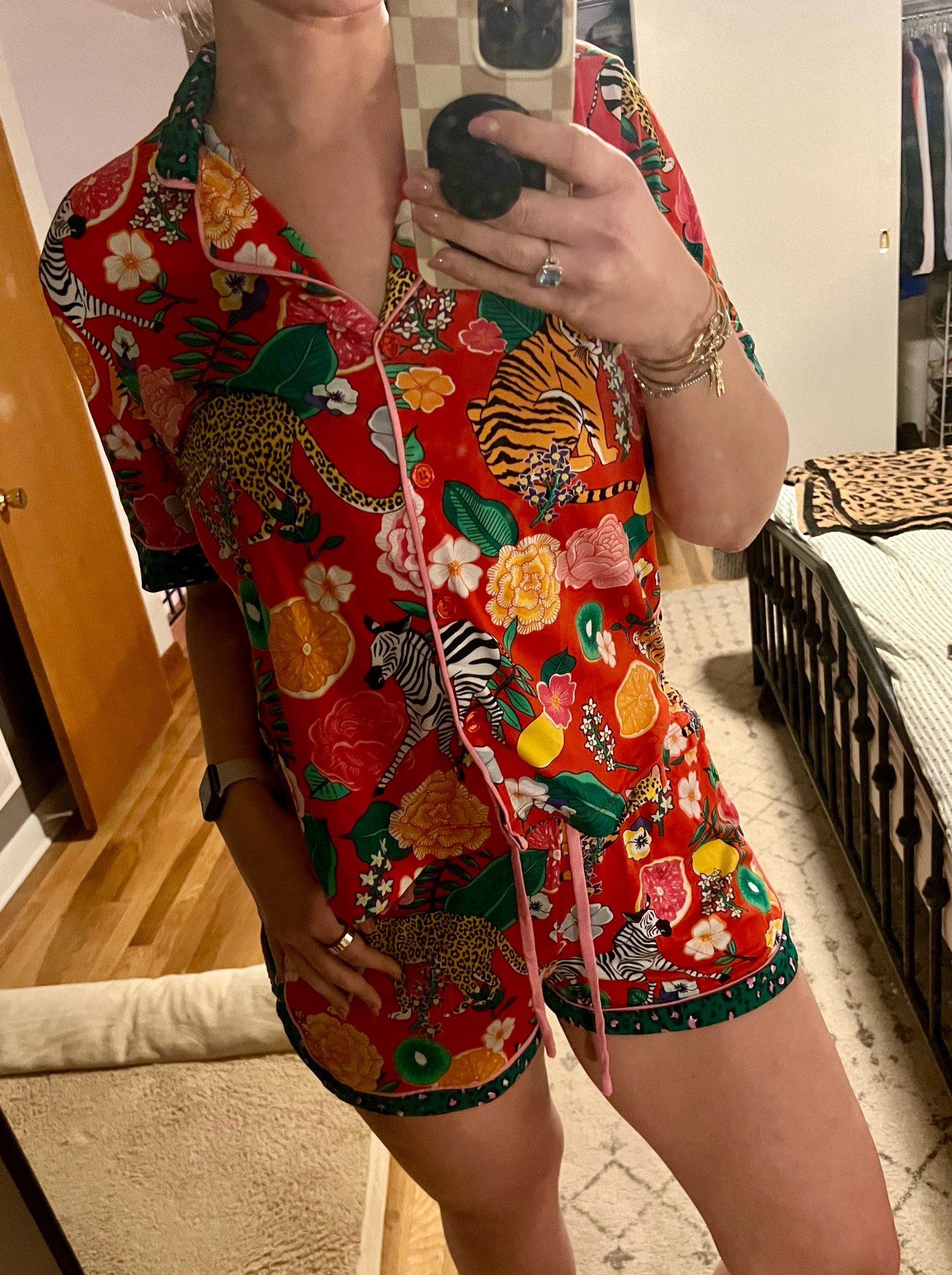 My favorite pajamas right now🐆 from Kohls! 

#LTKStyleTip #LTKGiftGuide #LTKFindsUnder50