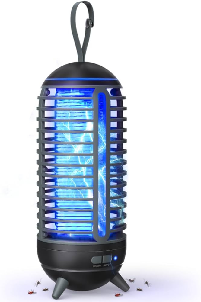 Cordless Bug Zapper Outdoor Rechargeable 2 in 1 Wireless Mosquito Killer Lamp 2500mAh Bug Zapper ... | Amazon (US)