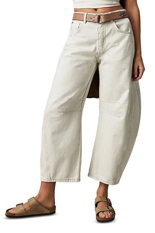 Good Luck Mid Rise Barrel Jean | South Moon Under