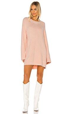 Lovers + Friends Montley Sweater Dress in Blush from Revolve.com | Revolve Clothing (Global)