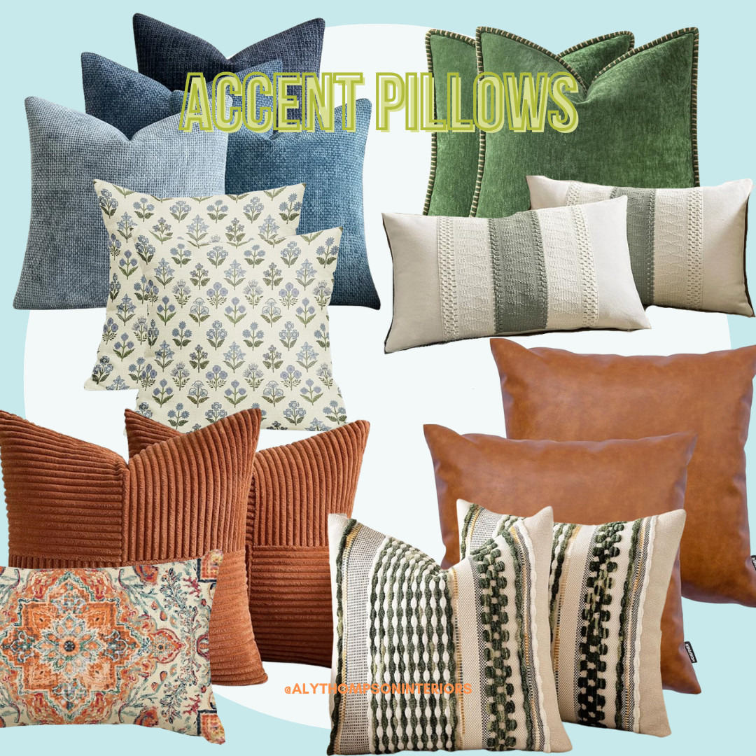 Accent Pillows | Throw Pillows | Living Room Pillows | Living Room Decor | Home Decor | Leather Pillow Cover | Textured Pillows 

 #LTKHome #LTKSaleAlert #LTKFindsUnder100