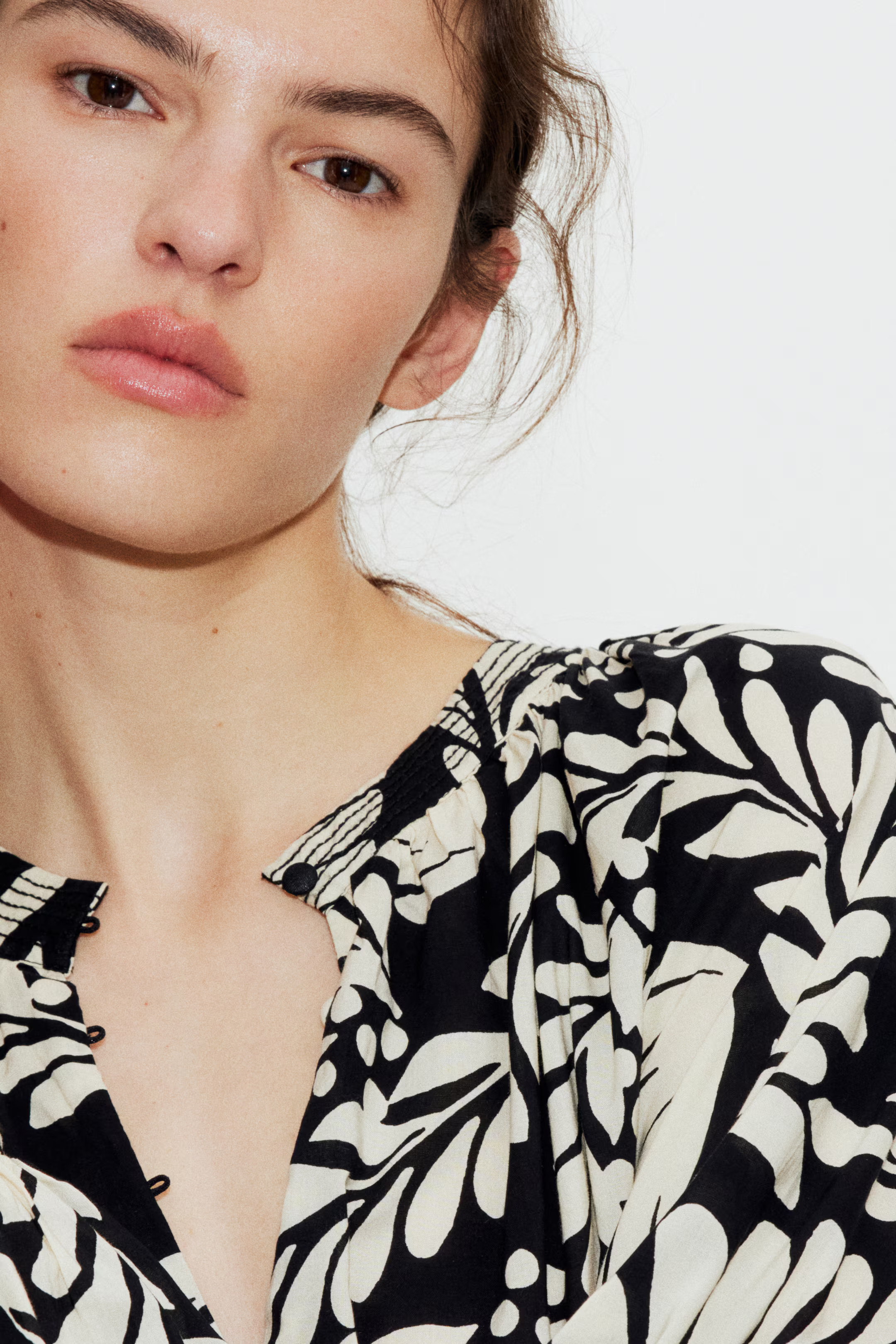 Band-Collar Blouse | H&M (US + CA)