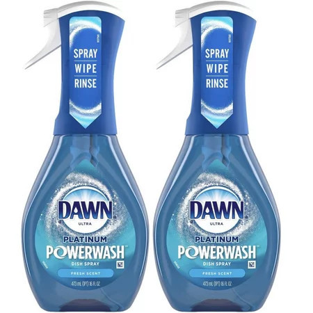 Dawn Platinum Spray Dish Soap Fresh Scent 16 Fluid Ounce 2 Count | Walmart (US)