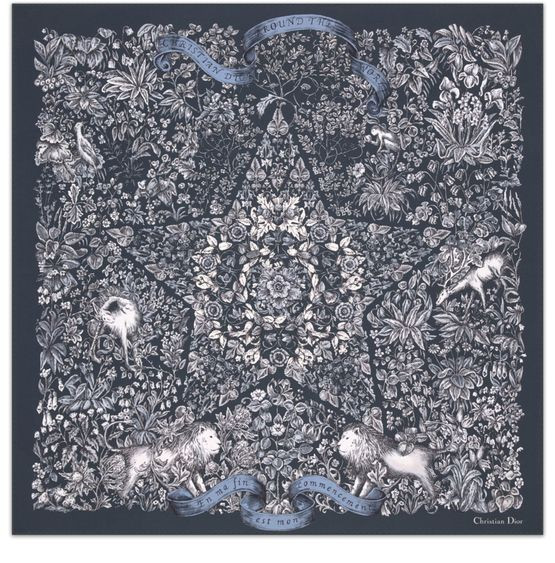 Dior Around the World 90 Square Scarf | 24S US