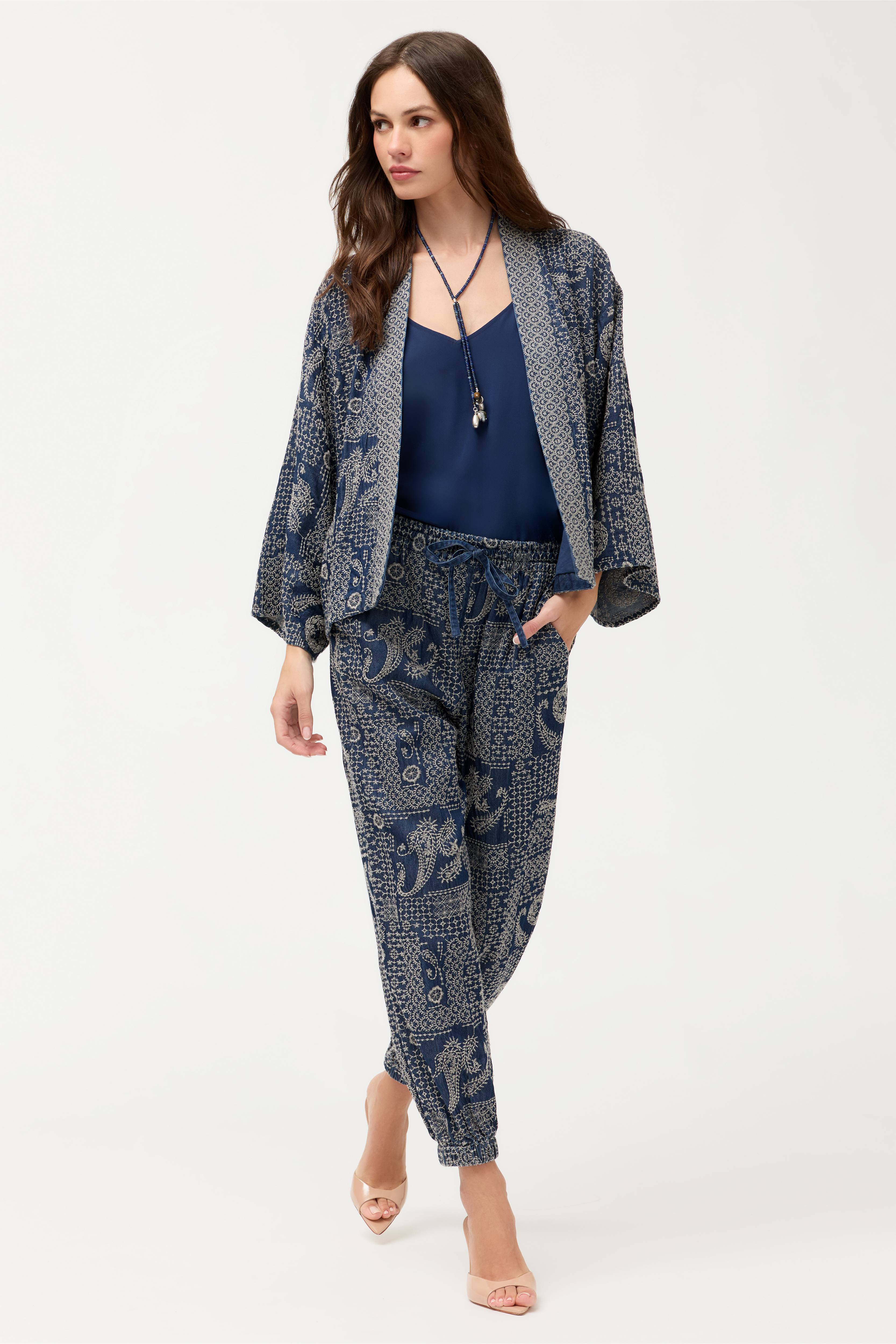 ESTHER DENIM JOGGER
                                
                                    
       ... | Johnny Was