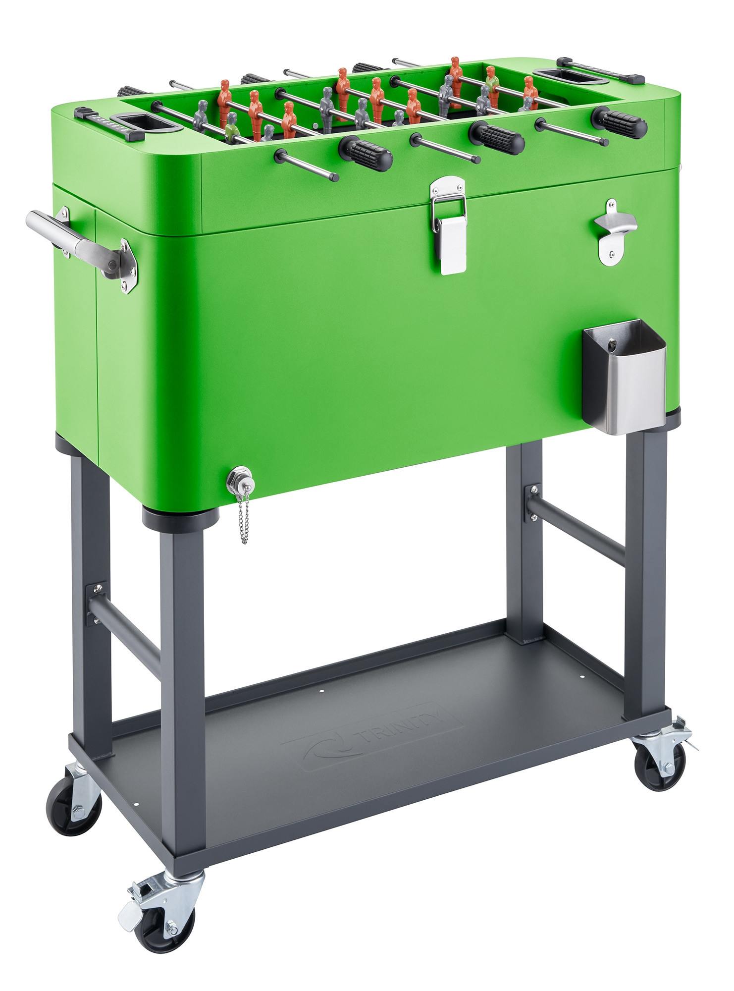 TRINITY 80 Quart(s) Green Insulated Beverage cooler Stainless Steel | TXKPGN-0809 | Lowe's