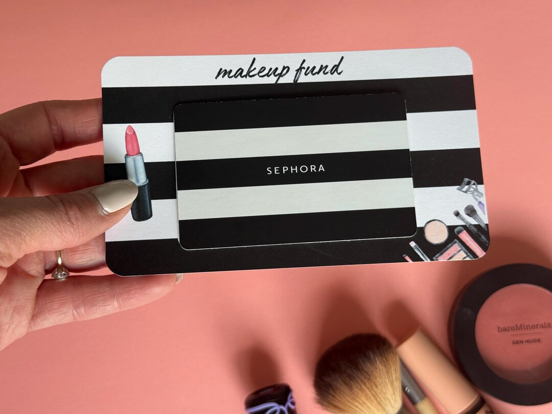 Makeup Fund Gift Card Holder Gift for Teen Girl Gift Card Holder| Teens Gifts for Girls for 13th ... | Etsy (US)