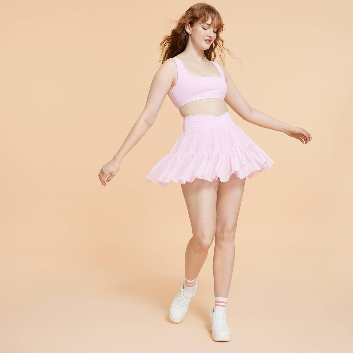 Blogilates Women's Ballerina Skort - Light Pink XS | Target