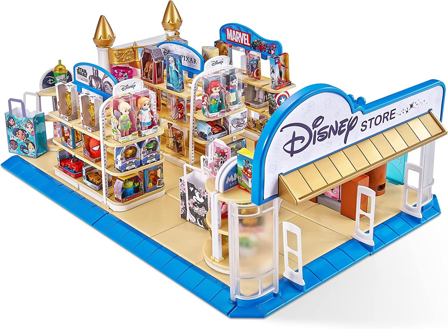 5 Surprise Mini Brands Disney Toy Store Playset by Zuru - Disney Toy Store Includes 5 Exclusive M... | Amazon (US)