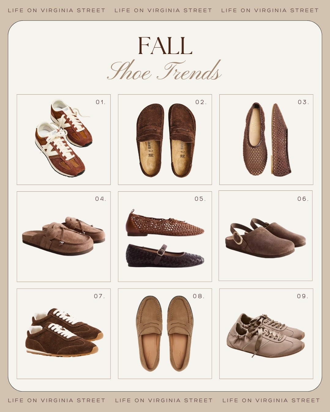 Fall shoe trends! 🤎

fall shoe trends, fall shoes, fall footwear, fall fashion, fall shoe trends women, trending fall shoes, fall outfit ideas, fall wardrobe, fall capsule wardrobe, fall transition outfits, autumn shoes, loafers, leather loafers, suede loafers, penny loafers, chunky loafers, ballet flats, mary jane flats, mary jane shoes, pointed toe flats, square toe flats, slingback flats, mesh flats, ballet sneakers, retro sneakers, fashion sneakers, suede sneakers, brown sneakers, kitten heels, slingback heels, block heels, pumps, ankle boots, suede boots, leather boots, knee high boots, tall boots, riding boots, western boots, moto boots, kitten heel boots, chocolate brown shoes, burgundy shoes, oxblood shoes, cognac shoes, suede shoes, animal print shoes, leopard print shoes, croc embossed shoes, studded shoes, metallic shoes, classic shoes, preppy shoes, old money style, quiet luxury style, polished casual, classic fall style, designer inspired shoes, women over 30 style, women over 40 style, work shoes, office shoes, everyday shoes, shoes with jeans, shoes with dresses, shoes with skirts, fall workwear, fall date night outfit, fall fashion trends

#LTKgrwm #LTKootd #LTKdayinmylife