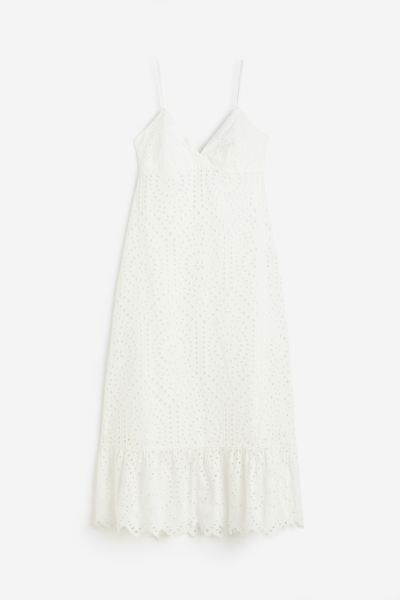 Dress with Eyelet Embroidery | H&M (US)