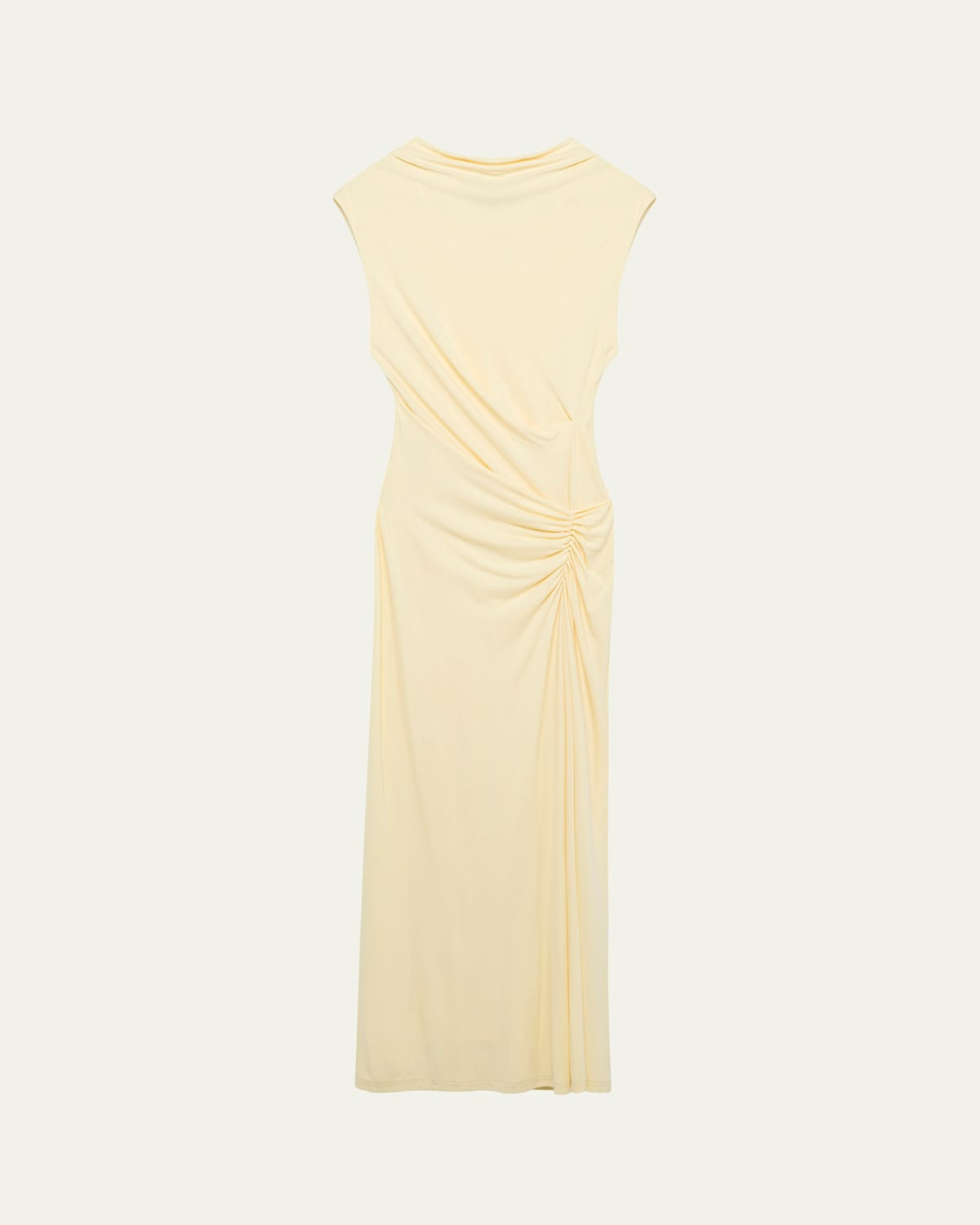 Acacia Sleeveless Ruched Midi Dress | Bergdorf Goodman