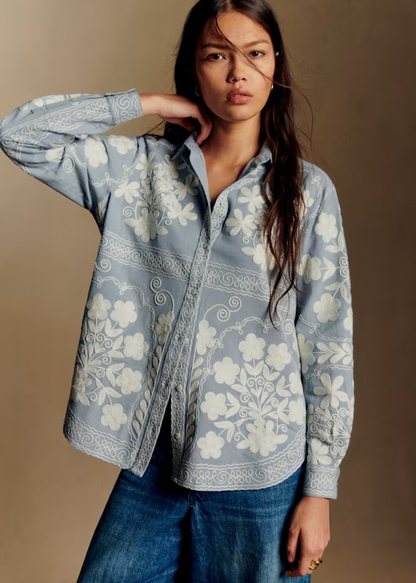 Maxy Shirt - Sézane x Baziszt | Sezane Paris - US