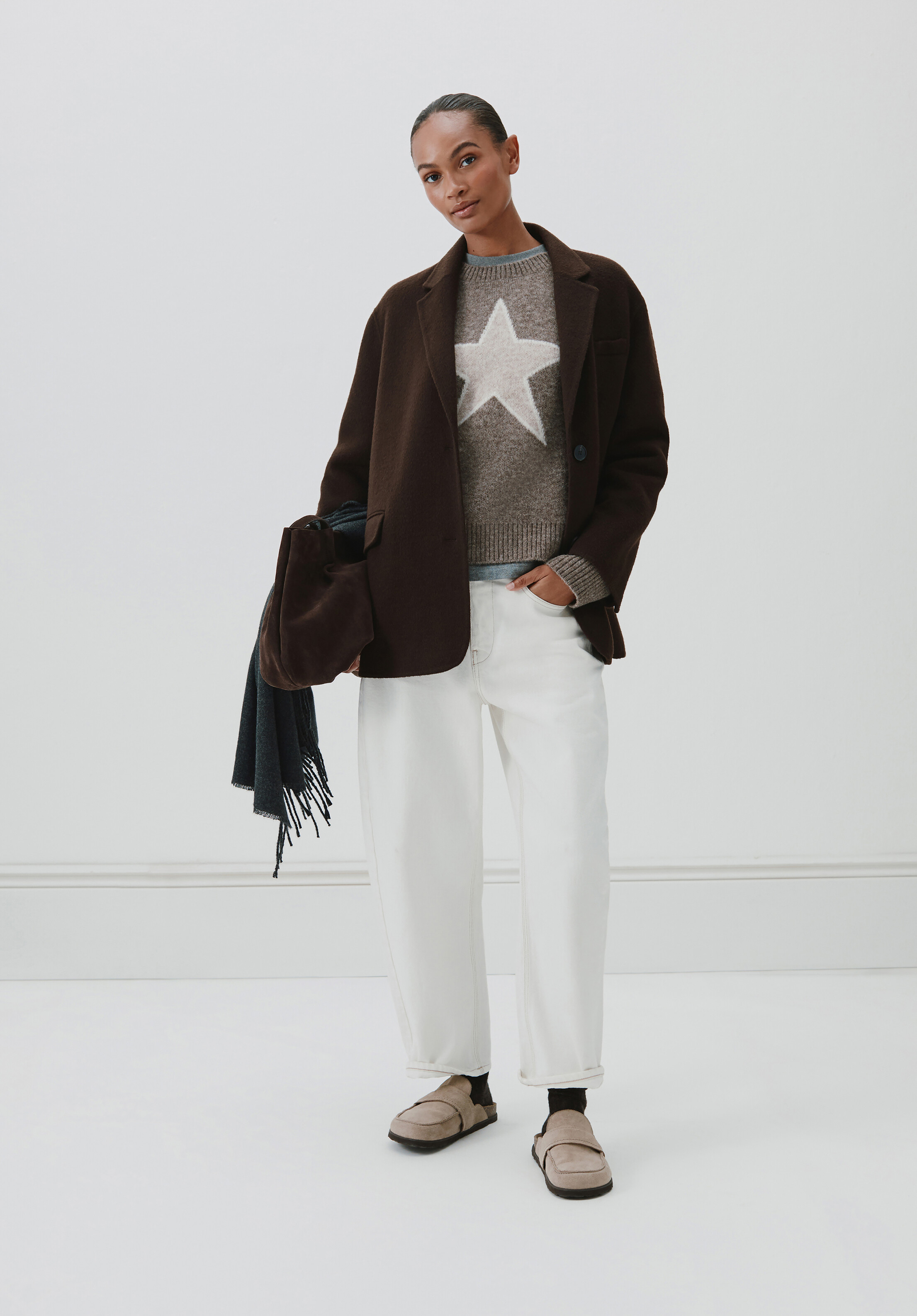 Cordelia Barrel Leg Jeans | Hush UK