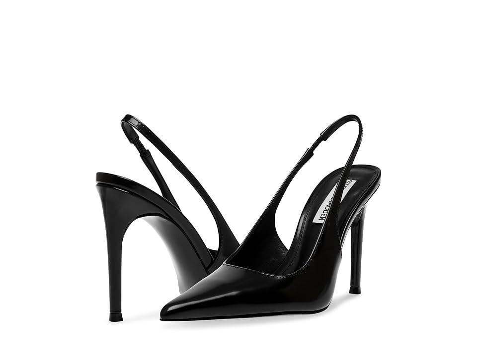 Steve Madden Reyes High Women's Heels Black Box : 6.5 M, Leather | Zappos