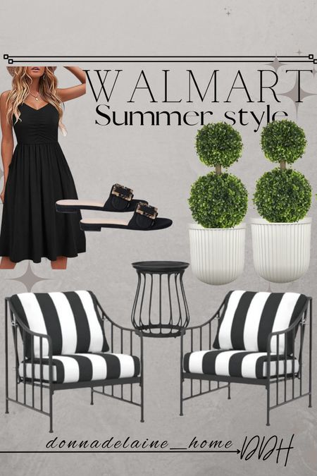 A Walmart top seller; 3 piece Aubrey patio set! Modern and chic, so pretty! Only $299
And have a look at the mid length black sundress..a summer staple. And it’s under $20
Walmart finds. Affordable summer, outdoor living 

#LTKSeasonal #LTKFindsUnder50 #LTKHome