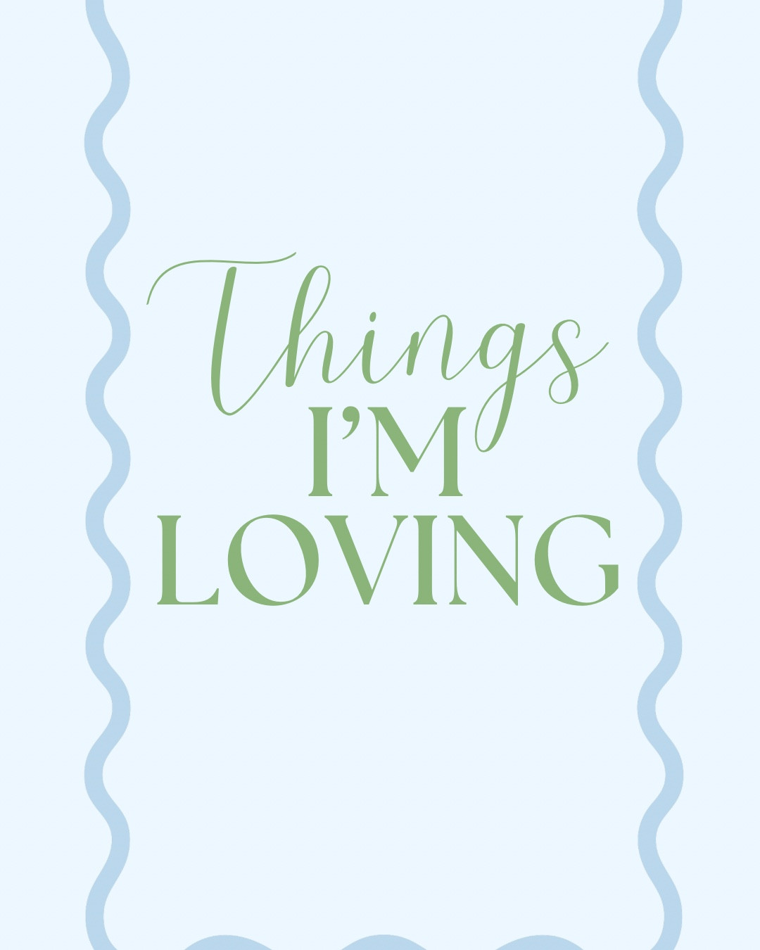 Things Im loving 

#LTKSeasonal