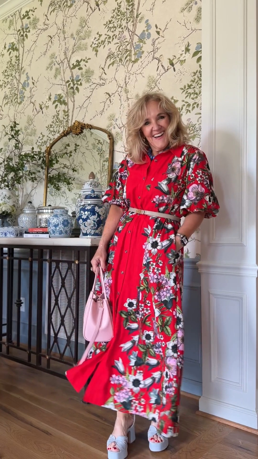 6/25-6/28 Anthropologie 20% off orders of $100+ with code NANETTE20
Dress size small petite. It comes in several fabrics so make sure you click on the link to check those out.

Wedding guest dress summer dress red dress vacation dress family photo dress

#LTKSaleAlert #LTKOver40 #LTKWedding