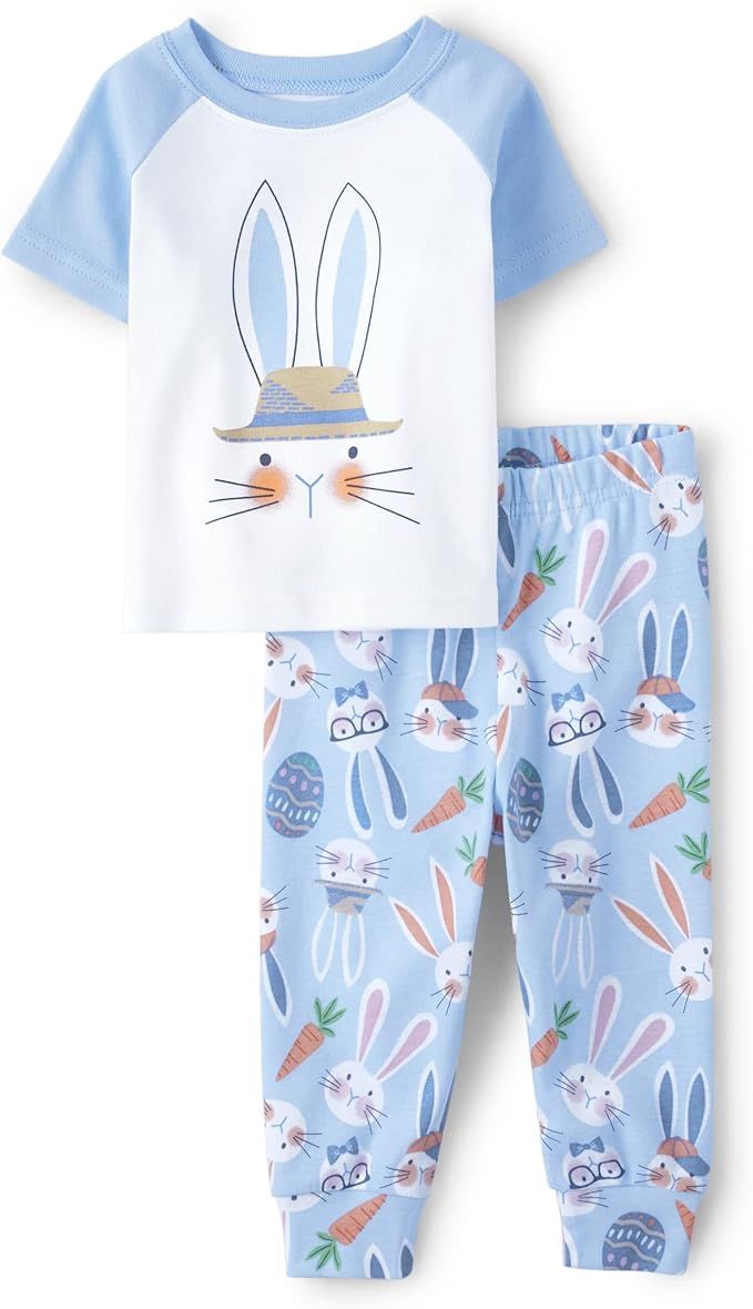 The Children's Place unisex child Matching Family Easter Bunny Snug Fit Cotton Pajamas | Amazon (US)