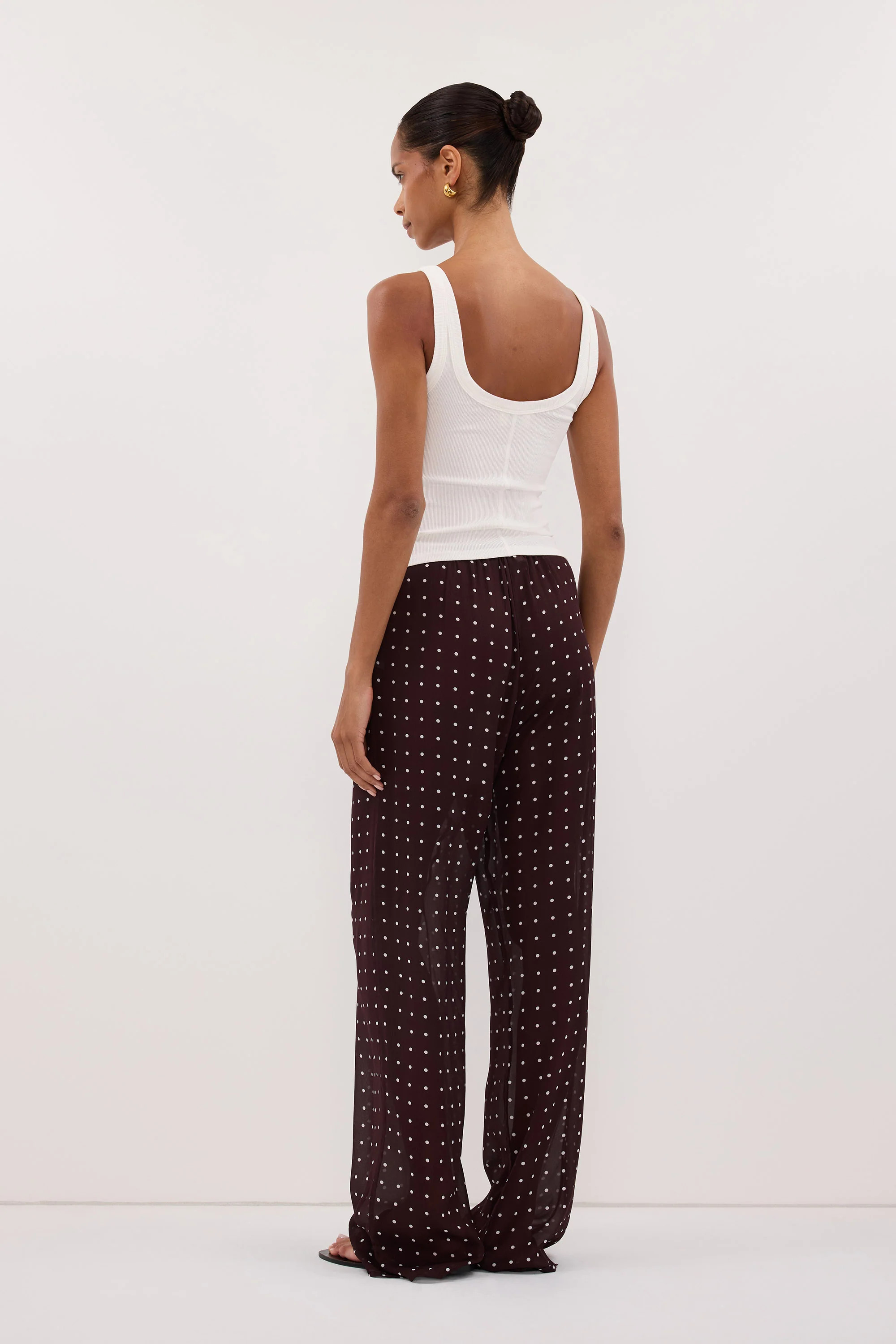 VANESSA BITTER CHOC GGT PANT | DISSH