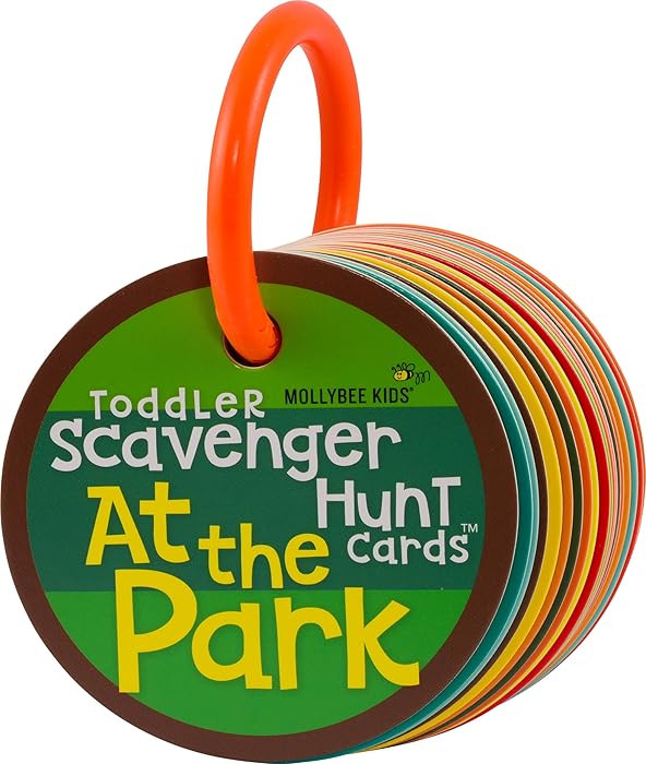 MOLLYBEE Kids Toddler Outdoor Scavenger Hunt Cards at The Park, Toddler Games, Gifts for Ages 2, ... | Amazon (US)