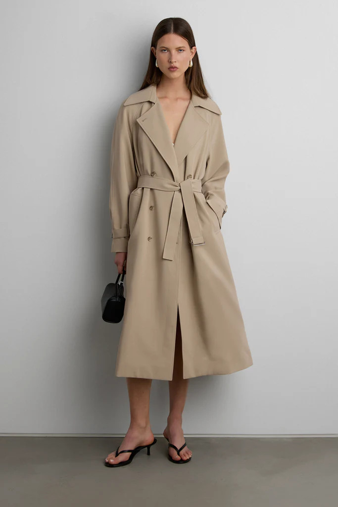OVERSIZED TRENCH COAT | OAK + FORT