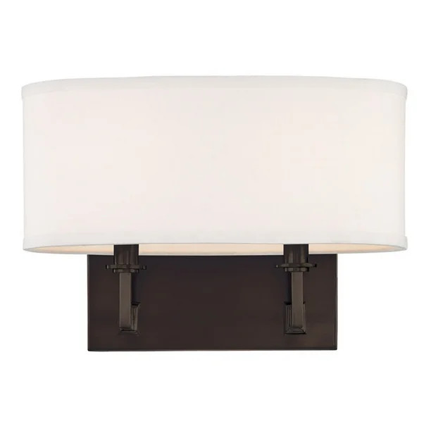 Hudson Valley Lighting 592 Grayson 2 Light 9" Tall Wall Sconce - Bronze | Walmart (US)