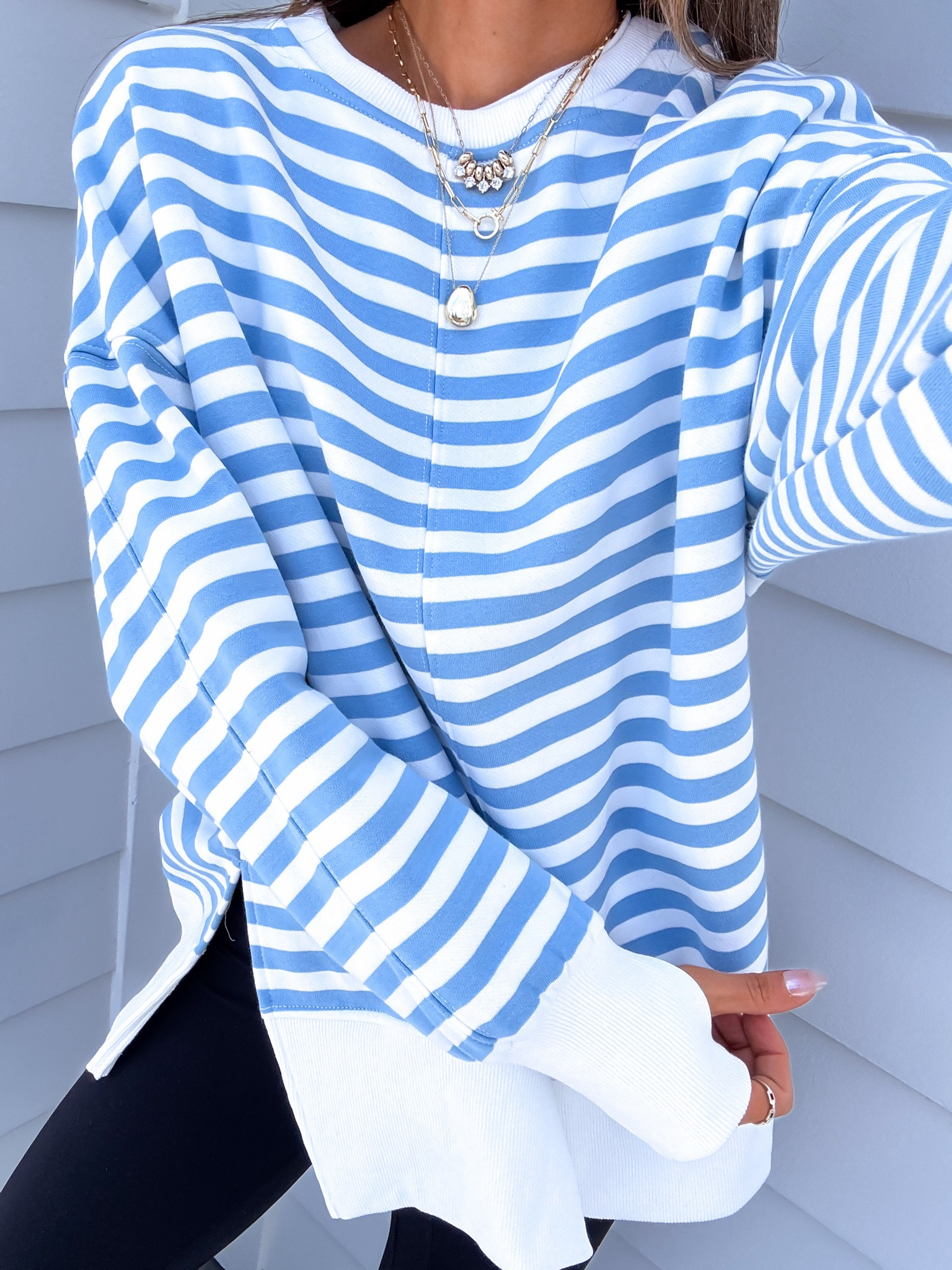 Wearing a small pullover, small tunic tee and xsmall leggings 

#LTKFindsUnder50 #LTKSaleAlert #LTKTravel