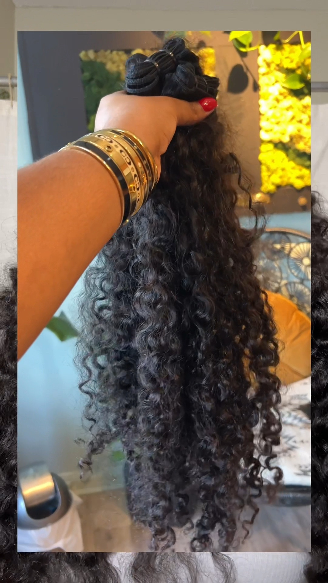 Ashine burmese curly bundles, the only hair you need this summer.

Hey girlies, this might be my new favorite install yet. In the summer, I typically lean towards curly hair, it's less maintenance, more volume, and BIG, how I like it.

I'm wearing a middle part sew-in with a little of my perimeter left out for a more natural look - inches 22, 24, 26.

#burmesecurlyhair #burmesehair #summerhair 

#LTKFindsUnder100 #LTKBeauty #LTKSaleAlert