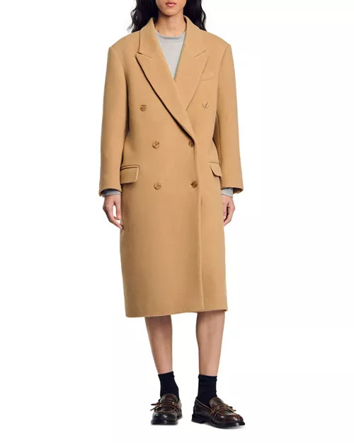 Sandro Automne Oversized Coat  | Bloomingdale's Women | Bloomingdale's (US)