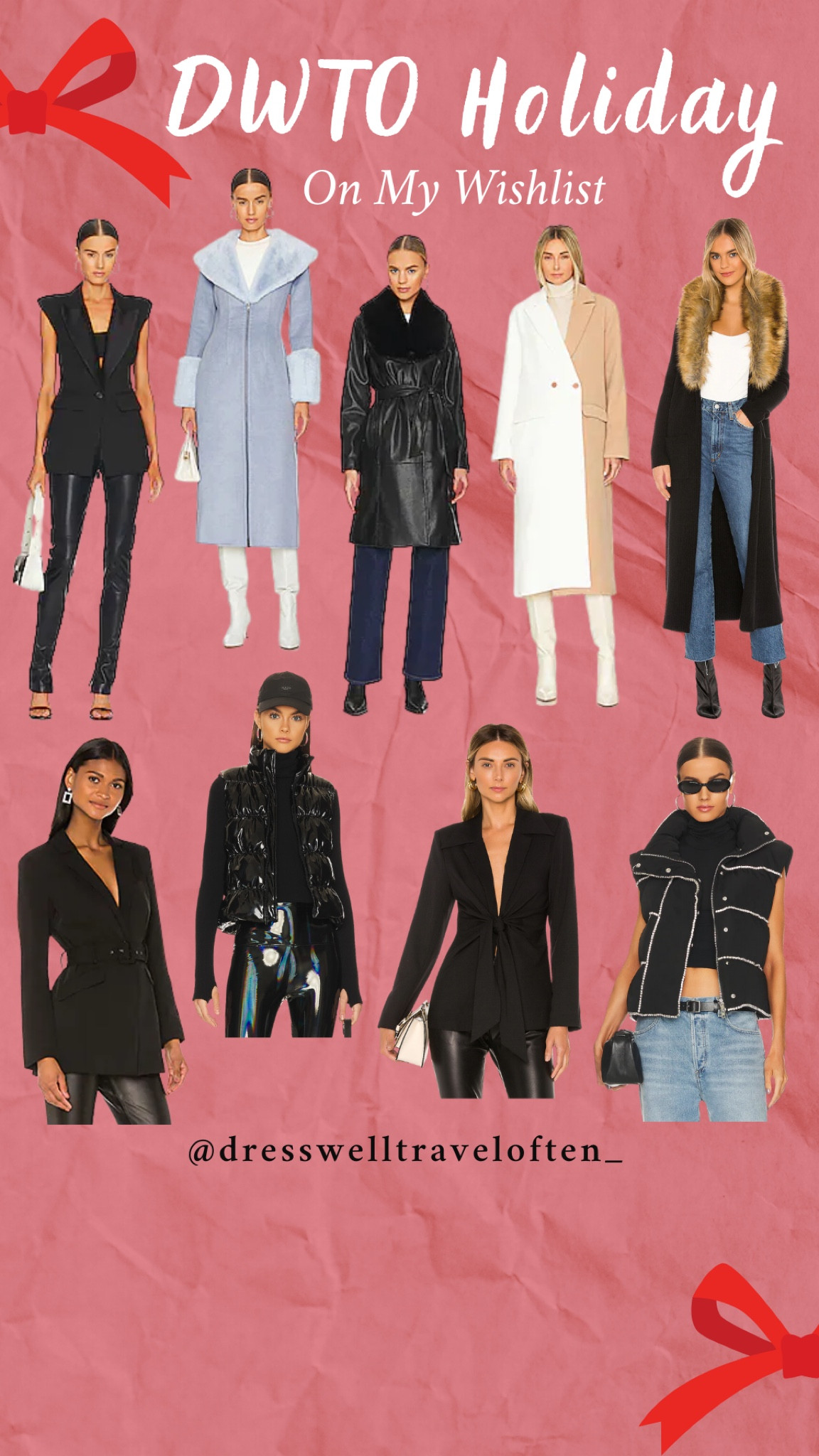 Winter coats | revolve finds | leather vests 



#LTKGiftGuide #LTKHoliday #LTKCyberweek