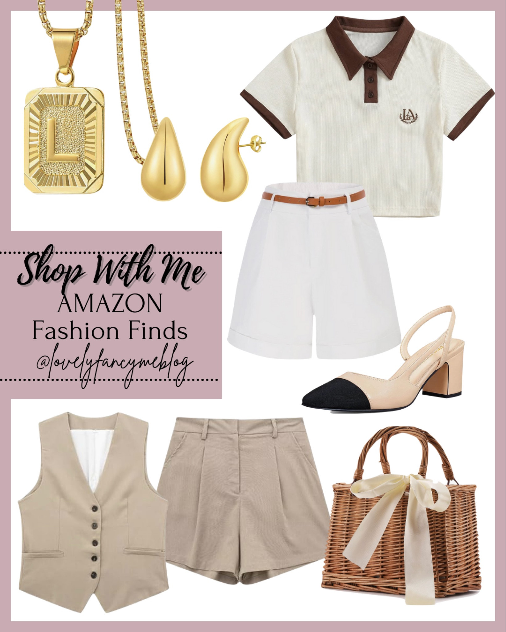 Amazon Fashion Finds Neutral Summer Old Money Aesthetic. Xoxo 

Amazon favorites / found it on Amazon / amazon fashion finds / amazon finds / amazon favorites / old money / classic style / rich girl aesthetic / amazon finds fashion / spring dress / travel outfit / old money aesthetic / trousers/ trouser shorts / linen vest set / matching set / ballet flats sandals / bottega venneta dupes / initial necklace/ polo shirt / old money outfit / Spring outfit / workwear / amazon sale / white skirt / vacation outfit / swimsuit coverup / date night outfit / amazon designer look for less / amazon looks for less / school college outfits / college tops / Neutral fashion / neutral outfit / Clean girl aesthetic / clean girl outfit / Pinterest aesthetic / Pinterest outfit / that girl outfit / that girl aesthetic / amazon womens fashion / amazon spring womens fashion / amazon summer fashion / amazon spring fashion 2024 

Follow my shop @lovelyfancymeblog on the @shop.LTK app to shop this post and get my exclusive app-only content!

#liketkit #LTKstyletip #LTKsalealert #LTKfindsunder100 #LTKfindsunder50
@shop.ltk

#LTKshoecrush #LTKfindsunder100 #LTKitbag