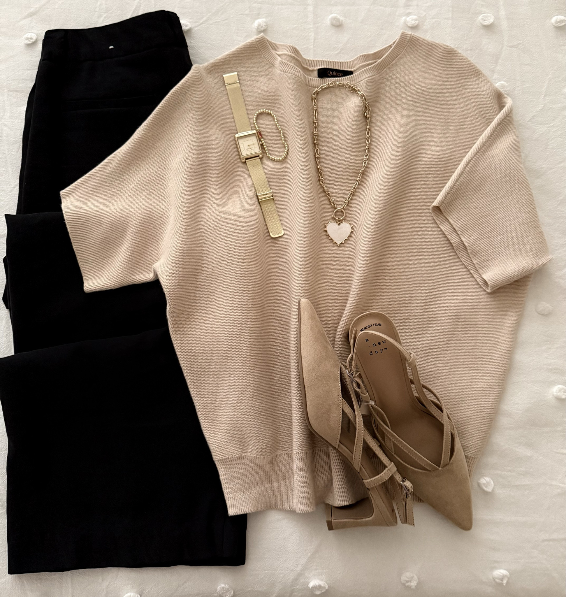 This cute fall outfit is perfect for workwear as well. It includes a dolman sweater, wide-leg pants, heels, and adorable accessories. 



Business casual workwear, work outfit,

#LTKWorkwear #LTKSeasonal #LTKootd #LTKWorkwear #LTKootd #LTKSeasonal #LTKOver40