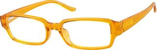 Orange Rectangle Glasses #2027422 | Zenni Optical | Zenni Optical (US & CA)