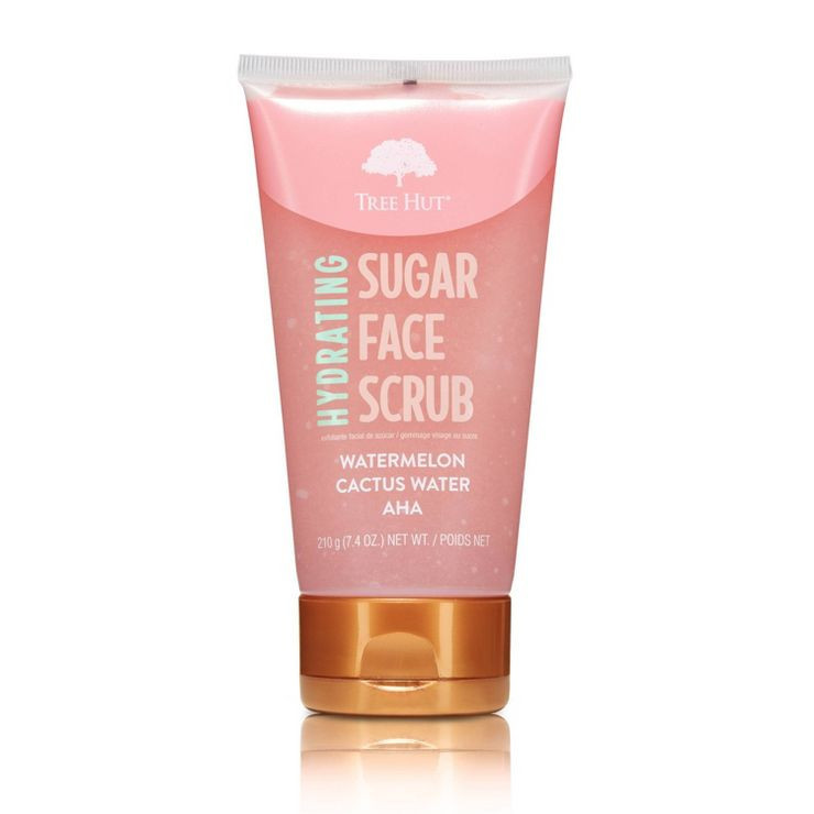 Tree Hut Watermelon Cactus Water Hydrating Sugar Face Scrub - 7.4 oz | Target