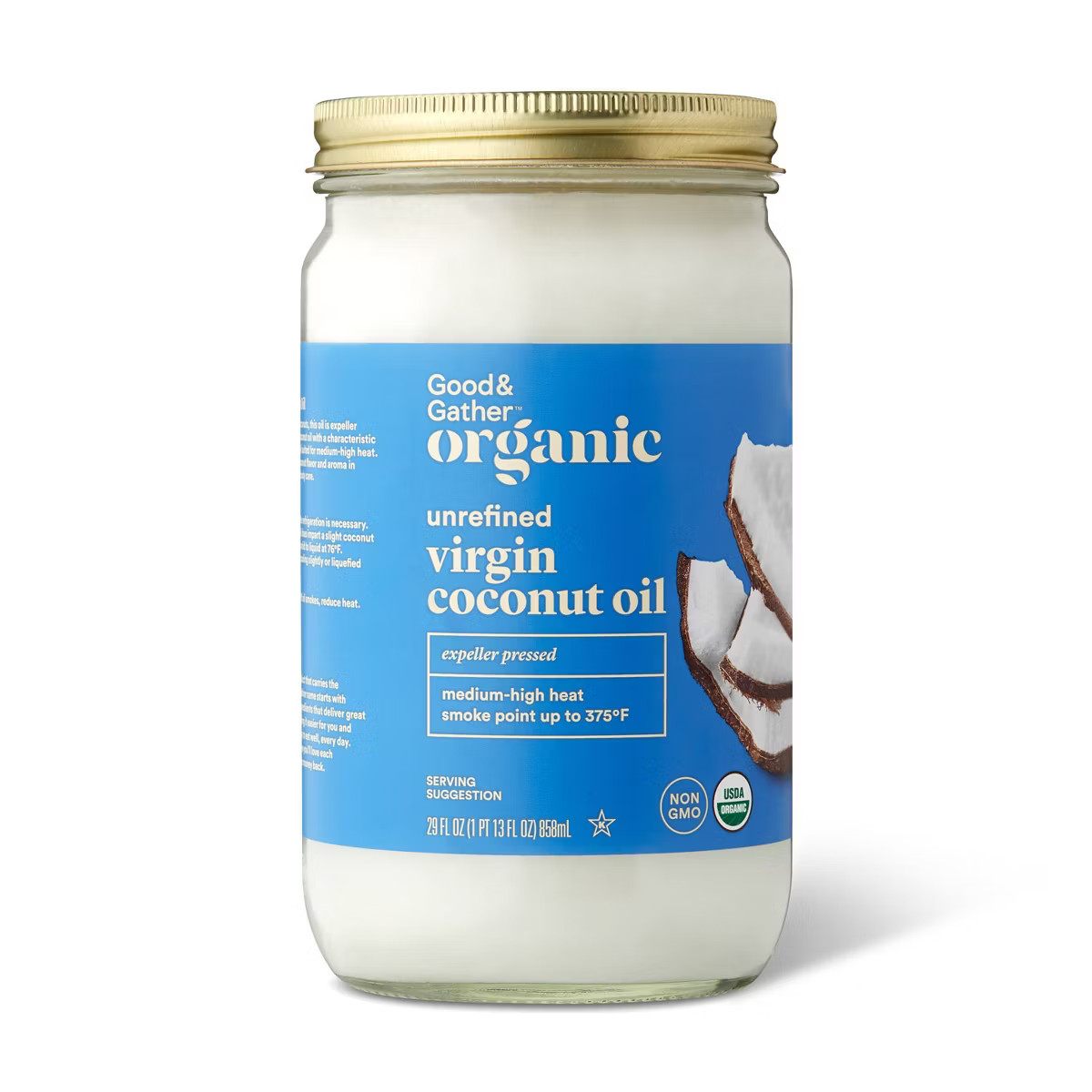 Organic Unrefined Virgin Coconut Oil - Good & Gather™ | Target