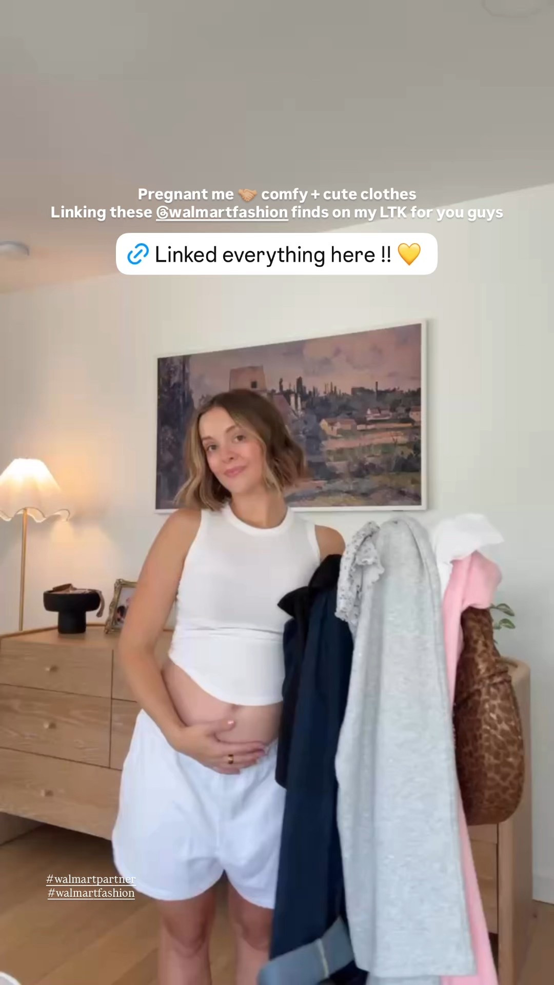 Pregnant me 🤝🏼 comfy + cute clothes @walmartfashion #walmartpartner #walmartfashion

#LTKBump #LTKPetite