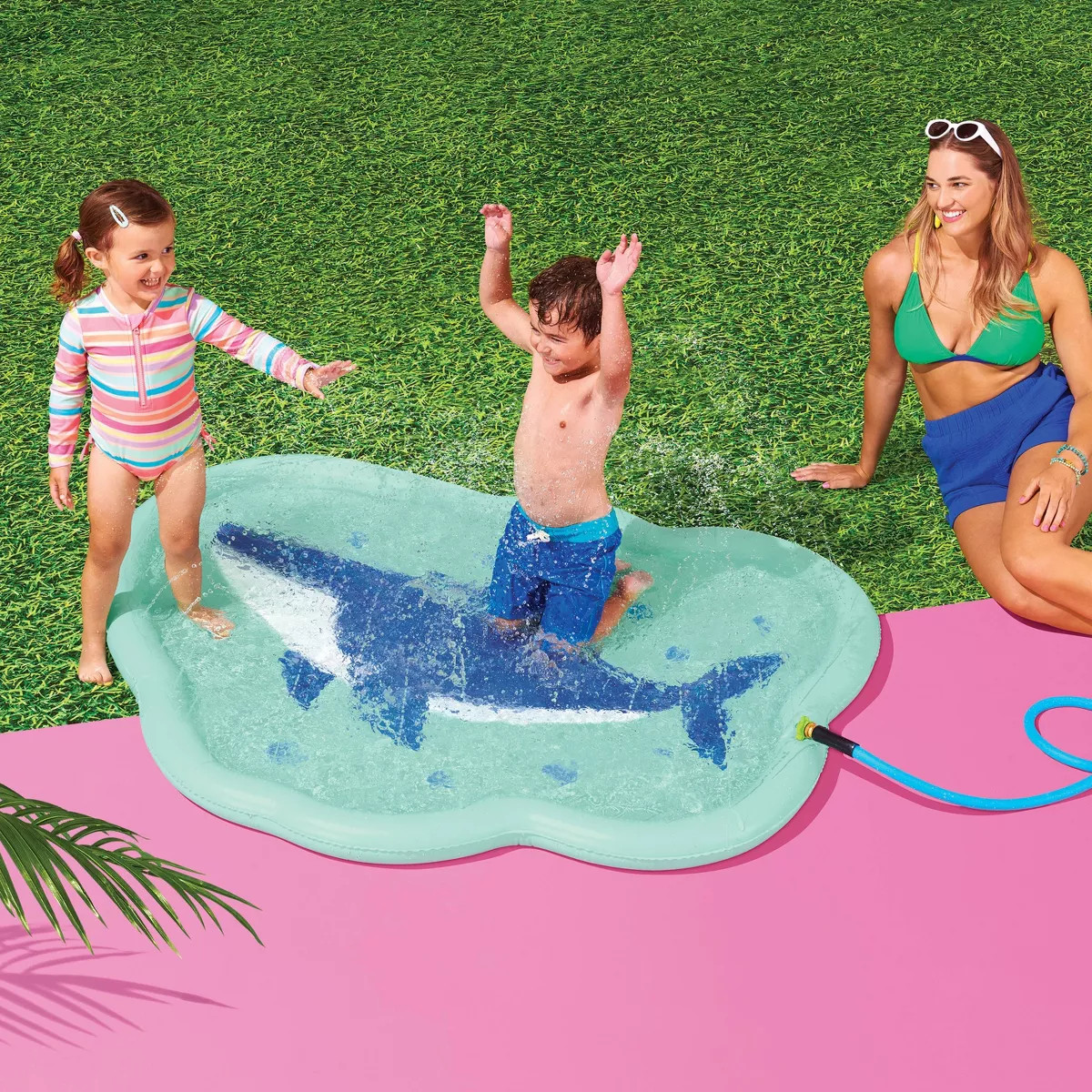 Shark Splash Pad Novelty Floats - Sun Squad™: Water Inflatables for Kids | Target