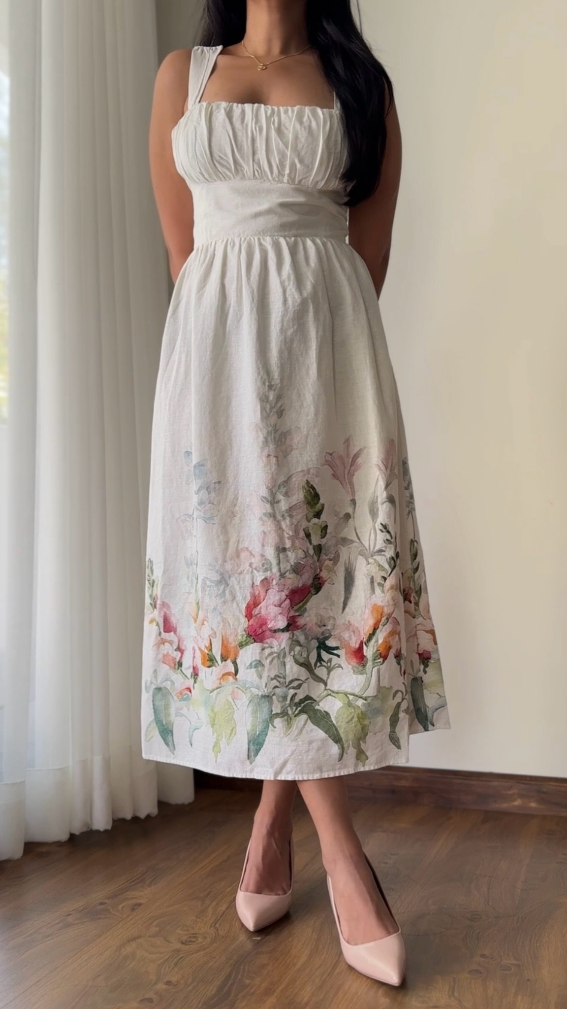 H&M sundress 🤍 wearing size M! 

#LTKeurope #LTKstyletip #LTKfindsunder50
