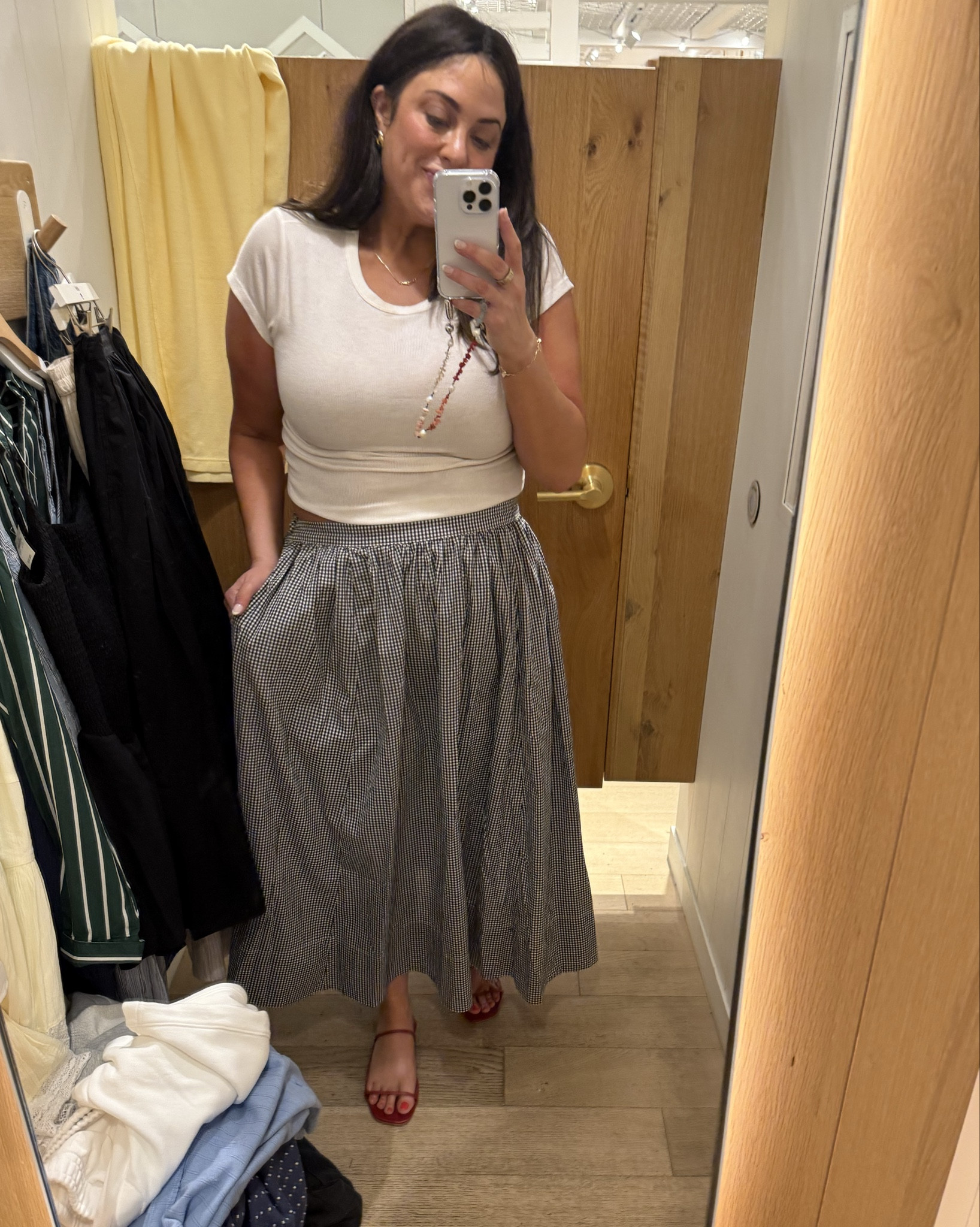 Doen like skirt for less. This runs large. Limited in sizes but available in other colorways. A great pick for spring and summer. 

#LTKFindsUnder50 #LTKMidsize #LTKSaleAlert