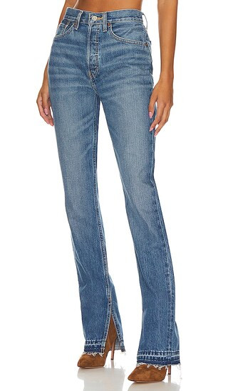 Originals 70s High Rise Skinny Boot in Atomic | Revolve Clothing (Global)