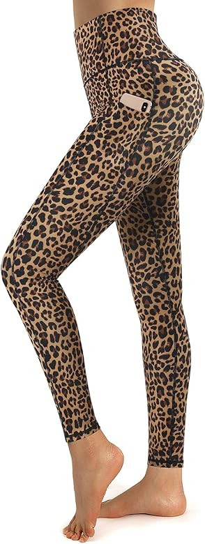 Promover Yoga Pants for Women High Waist Leggings with Pockets Tummy Control 4 Way Stretch Yoga R... | Amazon (US)