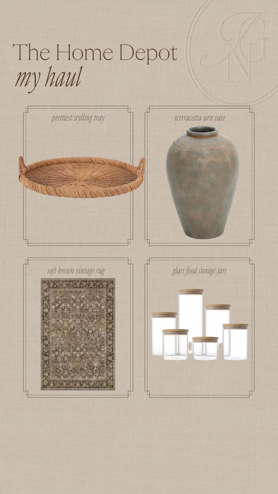 My Haul from The Home Depot online 🤎 Don’t sleep on their home decor 👀 The @HomeDepot is popping off with these finds + linking other pretty decor pieces I found on their site below & & from Feb. 5th to March 3rd you can save up to 30% off select furniture, rugs & décor

#TheHomeDepot #TheHomeDepotPartner #HomeDepotDecor #HomeDecor #runner #kitchenrunner #pantryorganization #vase #tray #kitchendecor

#LTKSaleAlert #LTKHome #LTKSeasonal