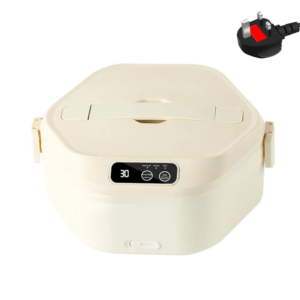 QHUDLV Cordless Electric Lunch Box, 1L Heated Lunch Box, 16000mAh Battery Powered, Adjustable Hea... | Walmart (US)